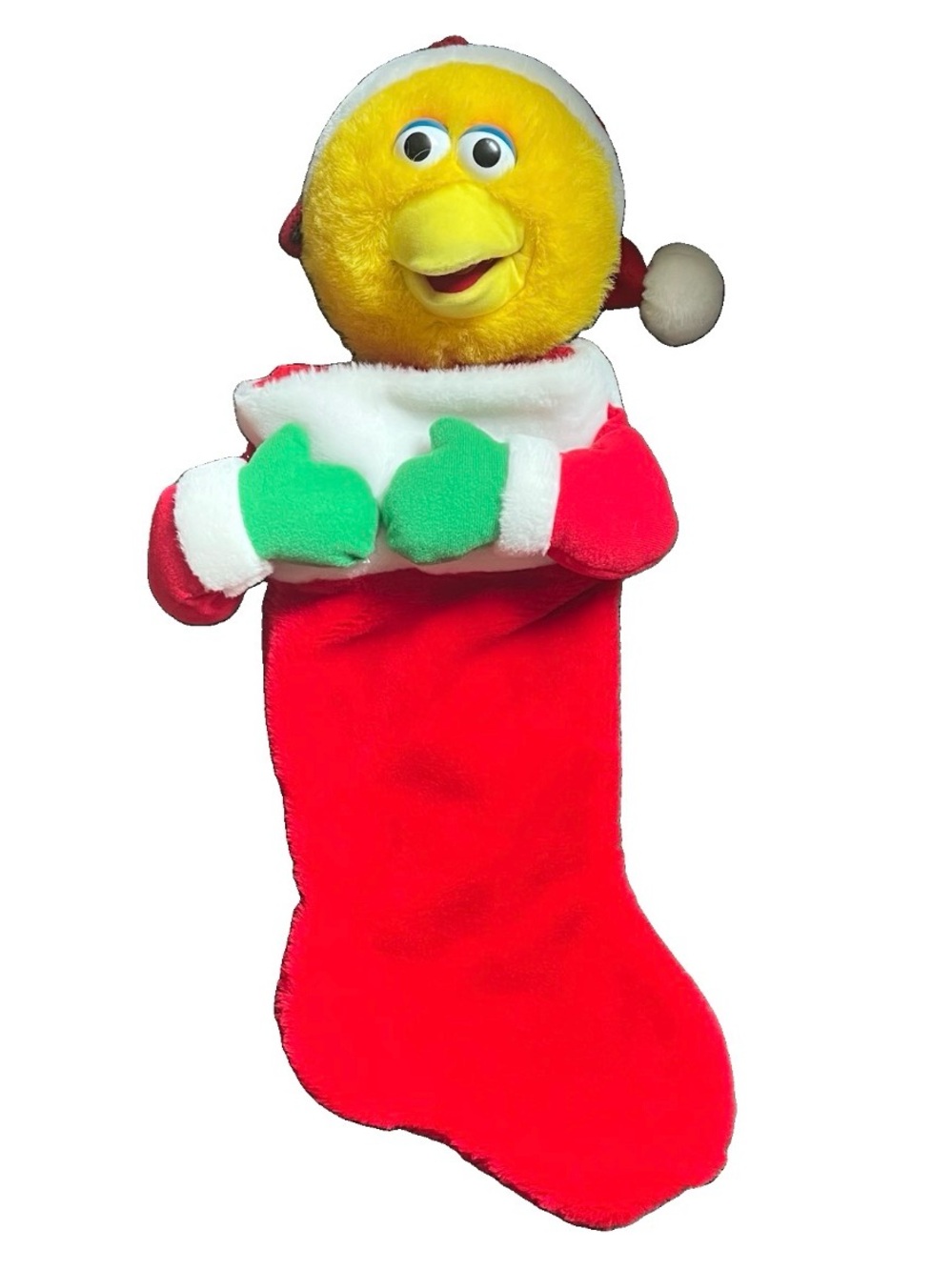 Vtg 2004 Sesame Street Big Bird Kurt Adler Christmas Holiday Stocking